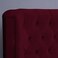 Pan Home Neptune Headboard Velvet Maroon L-160/H-125cm