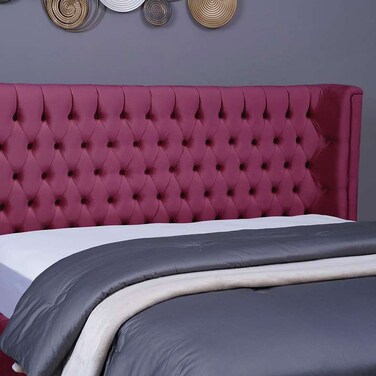Pan Home Neptune Headboard Velvet Pink L-180/H-125cm