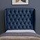 Pan Home Pluto Headboard Chanel Navy Blue L-100/H-125cm