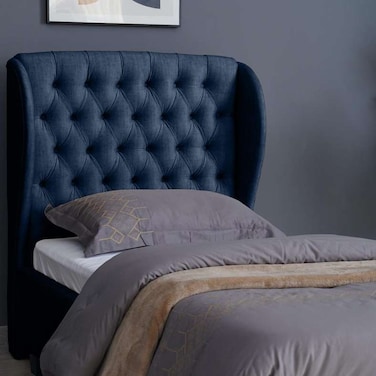 Pan Home Pluto Headboard Chanel Navy Blue L-100/H-125cm