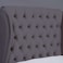 Pan Home Pluto Headboard Velvet Grey L-100/H-125cm