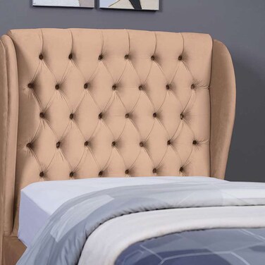 Pan Home Pluto Headboard Velvet Gold L-120/H-125cm