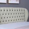 Pan Home Pluto Headboard Velvet White L-150/H-125cm