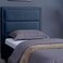 لوح رأس سرير تروجان من بان هوم، شانيل، أزرق داكن، طول 90 سم/ارتفاع 125 سم