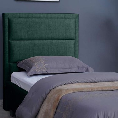 Pan Home Trojan Headboard Chanel Olive Green L-90/H-125cm