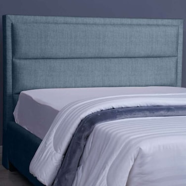 لوح رأس سرير تروجان من بان هوم، شانيل، أزرق مخضر، طول 140 سم/ارتفاع 125 سم