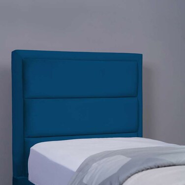 Pan Home Trojan Headboard Velvet Blue L-100/H-125cm