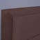 Pan Home Trojan Headboard Velvet Brown L-140/H-125cm