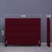 Pan Home Trojan Headboard Velvet Maroon L-160/H-125cm