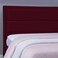 Pan Home Trojan Headboard Velvet Maroon L-160/H-125cm