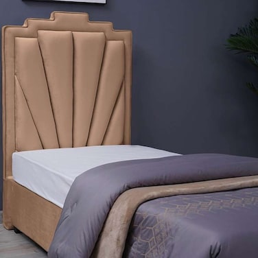 Pan Home Uranus Headboard Velvet Gold L-90/H-125cm