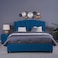 Pan Home Uranus Headboard Velvet Blue L-200/H-125cm