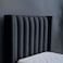 Pan Home Venus Headboard Chanel Dark Grey L-90/H-125cm