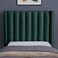 Pan Home Venus Headboard Chanel Olive Green L-90/H-125cm