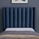 Pan Home Venus Headboard Chanel Navy Blue L-100/H-125cm