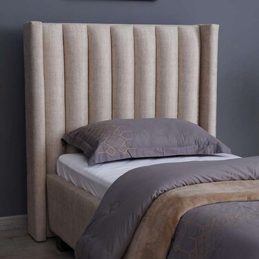 لوح رأس السرير فينوس من بان هوم، شانيل بيج، طول 120 سم وارتفاع 125 سم