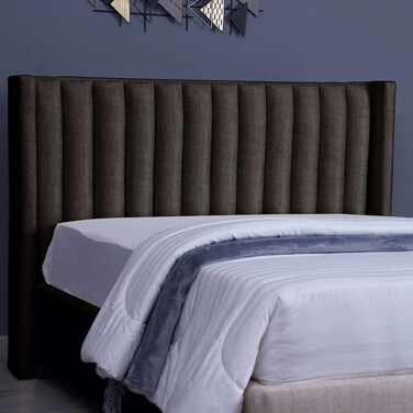 لوح رأس سرير فينوس من بان هوم، شانيل، بني فاتح، طول 150 سم وارتفاع 125 سم