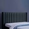 Pan Home Venus Headboard Chanel Dark Grey L-200/H-125cm