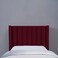 Pan Home Venus Headboard Velvet Maroon L-120/H-125cm