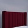 Pan Home Venus Headboard Velvet Maroon L-120/H-125cm