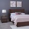 Pan Home Venus Headboard Velvet Brown L-140/H-125cm