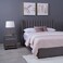 Pan Home Venus Headboard Velvet Grey L-160/H-125cm