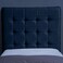 Pan Home Vista Headboard Chanel Navy Blue L-100/H-125cm