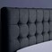 Pan Home Vista Headboard Chanel Dark Grey L-160/H-125cm