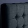 Pan Home Vista Headboard Chanel Dark Grey L-160/H-125cm