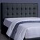 Pan Home Vista Headboard Chanel Dark Grey L-160/H-125cm