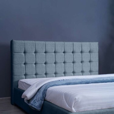 لوح رأس سرير بان هوم فيستا شانيل فيروزي طول 200 سم وارتفاع 125 سم