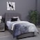 Pan Home Vista Headboard Velvet Grey L-90/H-125cm