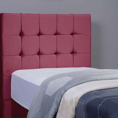 Pan Home Vista Headboard Velvet Pink L-120/H-125cm