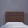 Pan Home Vista Headboard Velvet Brown L-90/H-125cm