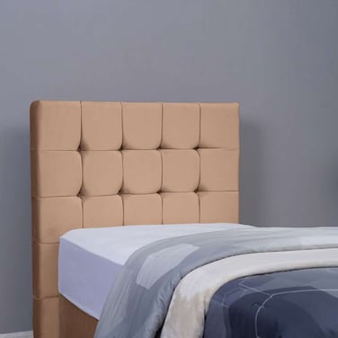 Pan Home Vista Headboard Velvet Gold L-100/H-125cm