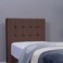 Pan Home Vista Headboard Velvet Brown L-100/H-125cm