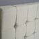Pan Home Vista Headboard Velvet White L-100/H-125cm