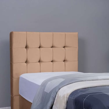 Pan Home Vista Headboard Velvet Gold L-120/H-125cm