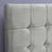 Pan Home Vista Headboard Velvet White L-140/H-125cm