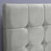 Pan Home Vista Headboard Velvet White L-150/H-125cm