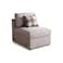 Pan Home Specialty Armless Sofa - Grey