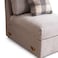 Pan Home Specialty Armless Sofa - Grey
