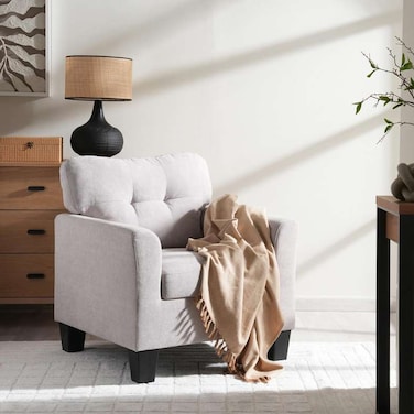 Pan Home Lilac Single Seater Sofa