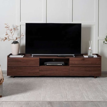 Pan Home Sabah TV Unit Upto 80 Inches - Natural