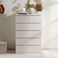 Pan Home Spring Collection Chest Of 6 Drawer - White