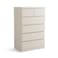 Pan Home Spring Collection Chest Of 6 Drawer - White