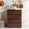 Pan Home Spring Collection Chest Of 4 Drawer - Wenge