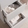Pan Home Spring Collection Chest Of 6 Drawer With Mirror - White