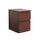 Pan Home Spring Collection Nightstand With 2 Drawer - Wenge