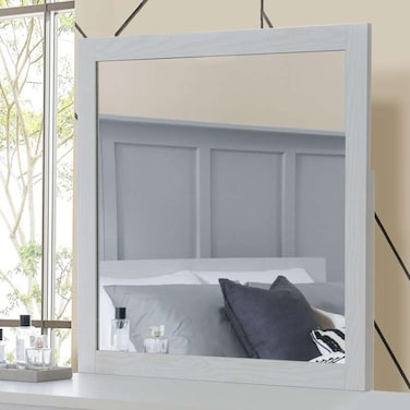 Pan Home Spring Collection Dresser Mirror - White